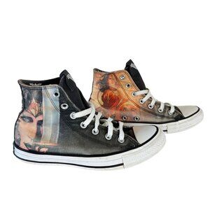 Converse High Top Sneakers Size 8 Wonder Woman Heroic DC Comics Rebirth Vol 1